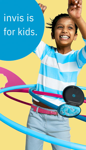 Invis Orthodontic Treatment Dentistry for Kids Los Angeles